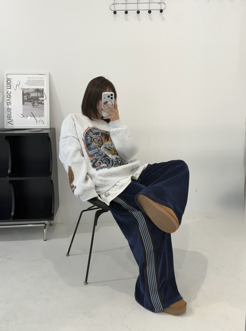 ODD FOCOUS韓國代購女士新品休閑真品時尚推薦熱賣衛衣抓絨ODD FOCOUS衛衣