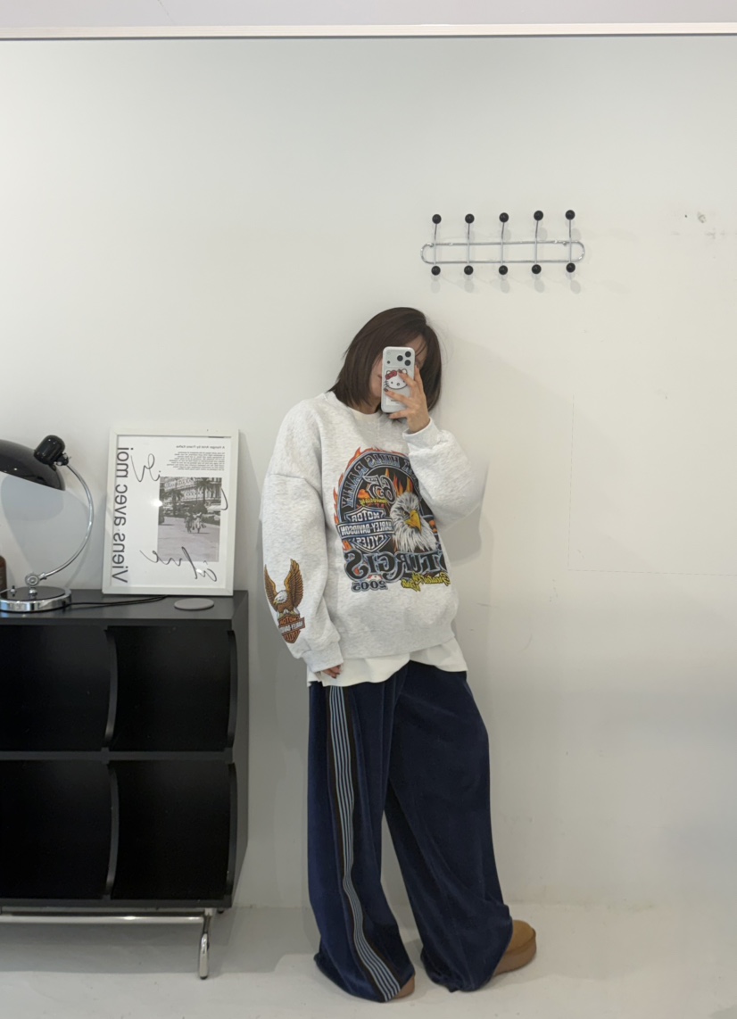 ODD FOCOUS韓國代購女士新品休閑真品時尚推薦熱賣衛衣抓絨ODD FOCOUS衛衣