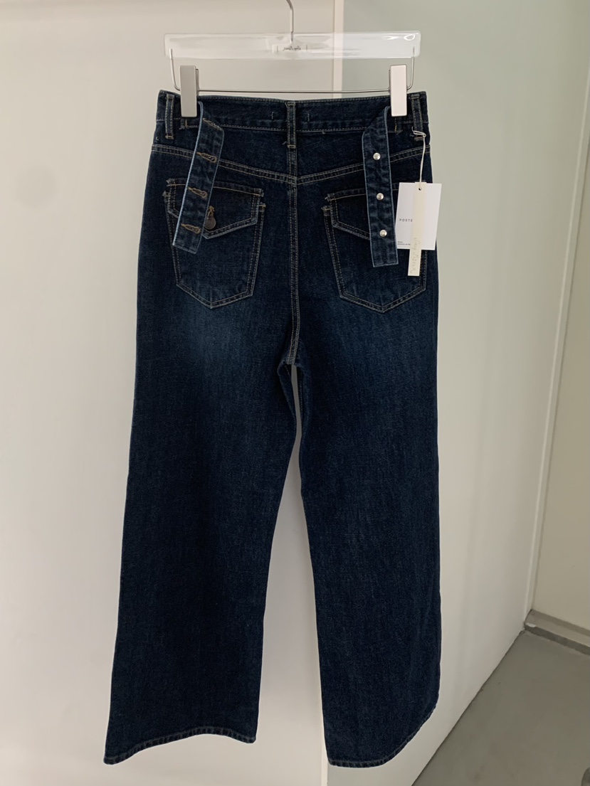 SHOP POSTER韓國直郵女士新品熱賣真品時尚推薦休閑牛仔褲SHOP POSTER牛仔褲