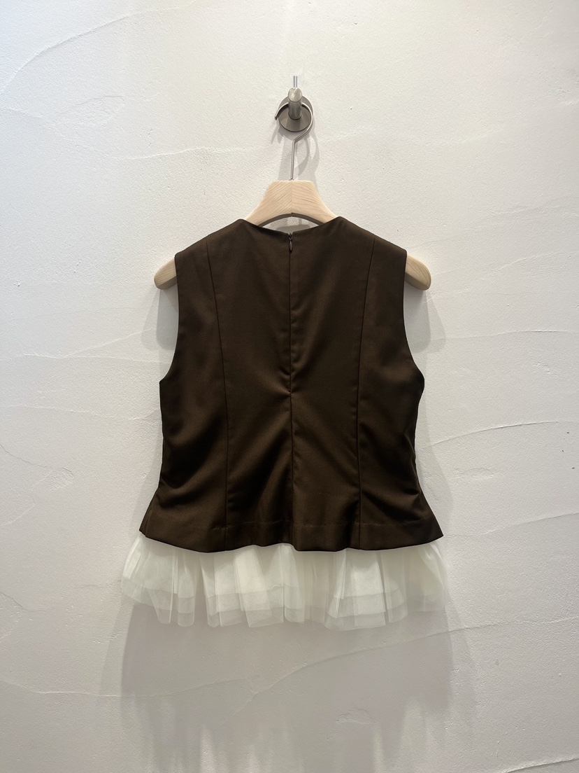 BROWN PAPER韓國代購女士新品推薦人氣休閑熱賣吊帶背心BROWN PAPER吊帶/背心