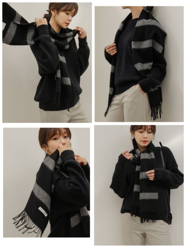 EBADA東大門代購女士新款人氣熱賣時尚推薦休閑真品圍巾披肩EBADA圍巾/披肩