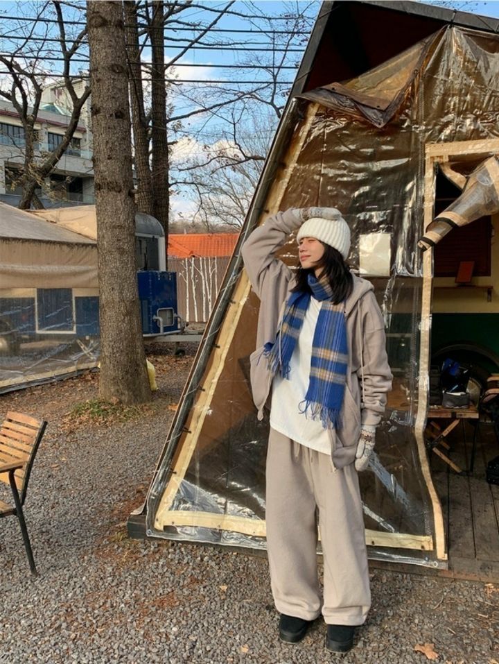 EBADA韓國直郵女裝新款時尚休閑真品推薦人氣熱賣圍巾披肩EBADA圍巾/披肩