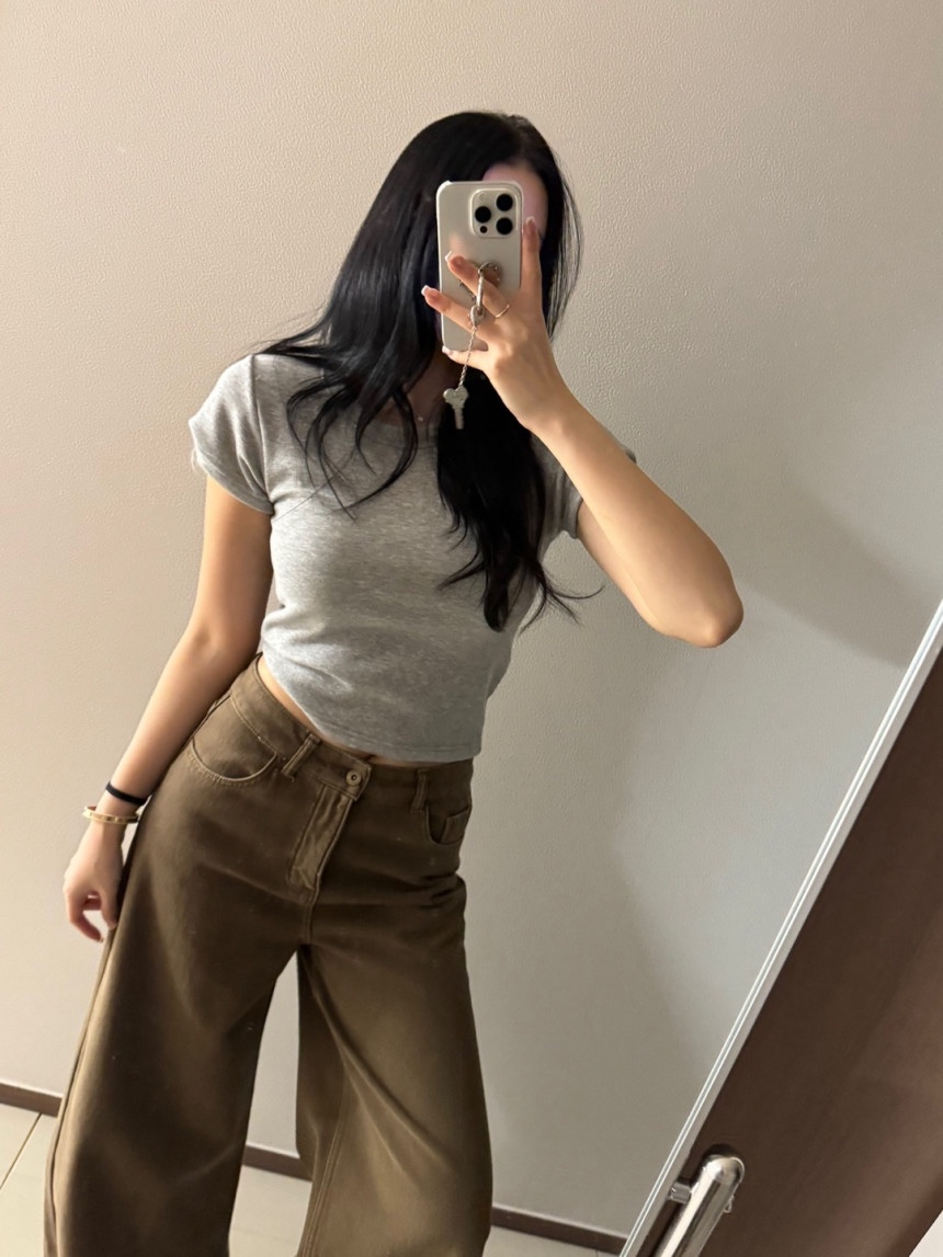 LIGHT AND SALT東大門代購女裝新款時尚推薦T恤加絨貂皮LIGHT AND SALTT恤