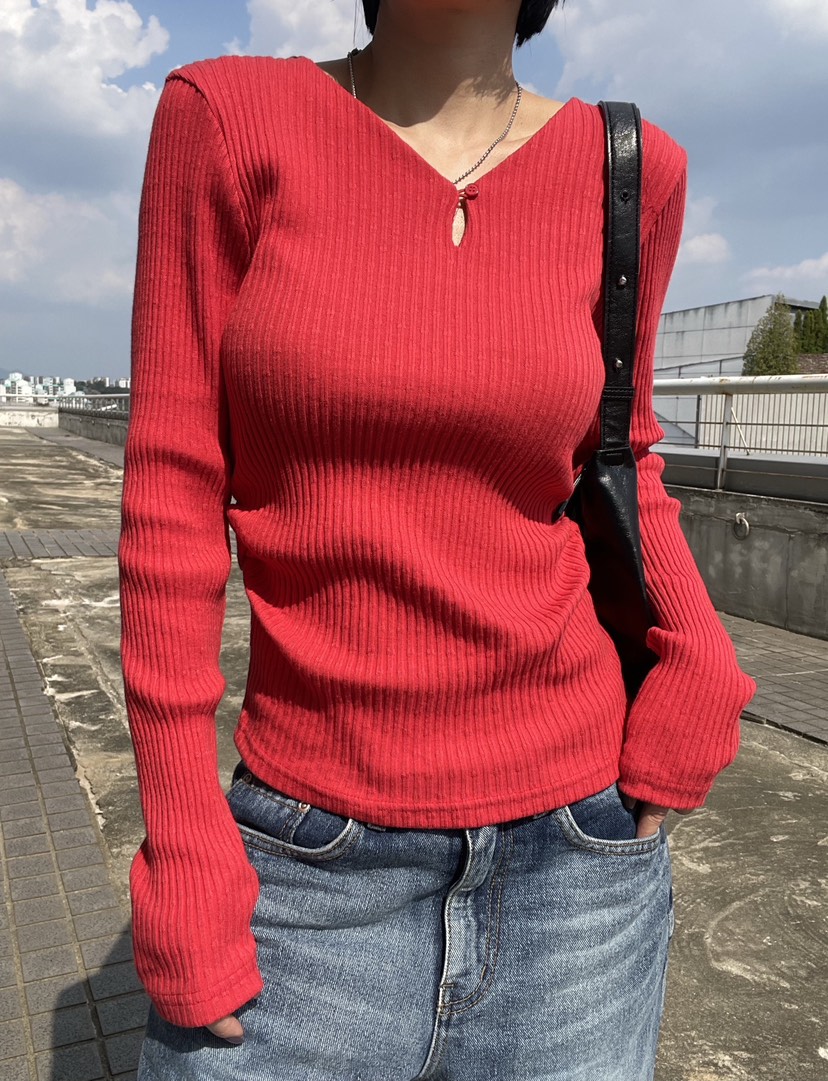 REIZ東大門代購女裝新款人氣休閑真品時尚熱賣推薦長袖T恤REIZ長袖T恤