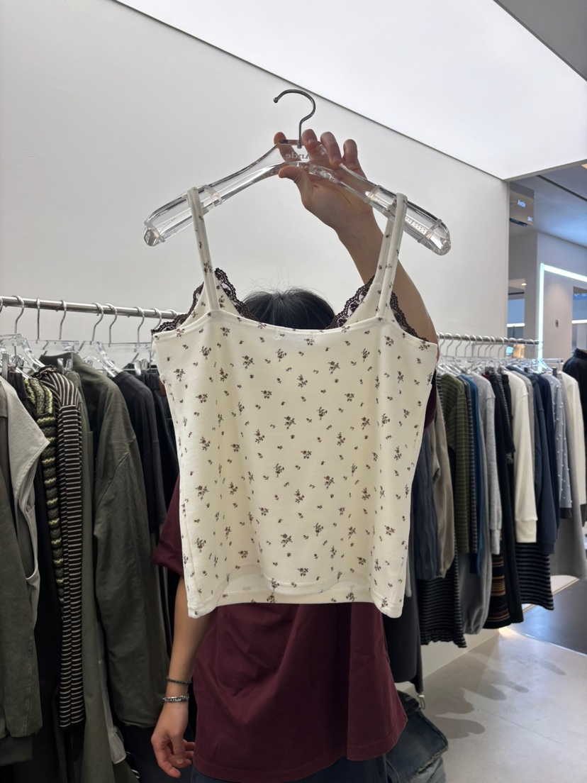 ANDE韓國代購女士新品時尚休閑人氣真品熱賣推薦吊帶背心ANDE吊帶/背心