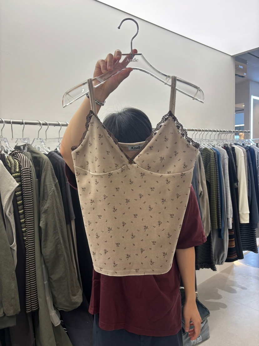 ANDE韓國代購女士新品時尚休閑人氣真品熱賣推薦吊帶背心ANDE吊帶/背心圖色1