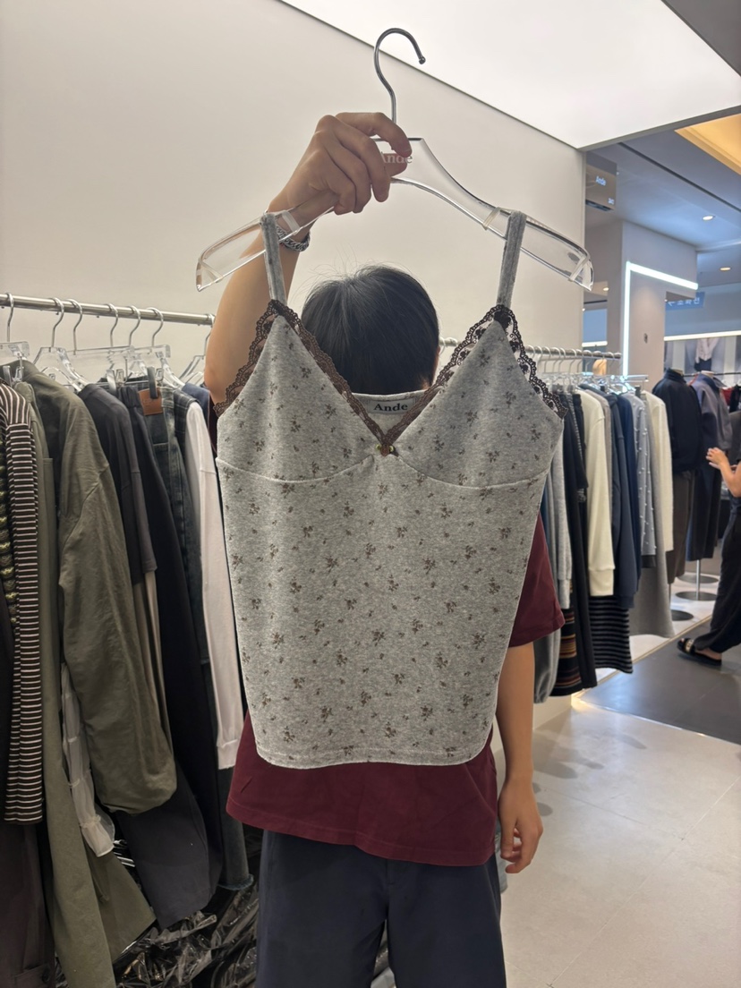 ANDE韓國代購女士新品時尚休閑人氣真品熱賣推薦吊帶背心ANDE吊帶/背心圖色2