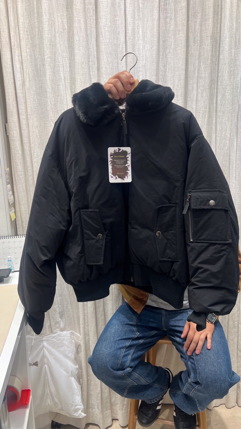 AHOY東大門代購女裝新款休閑熱賣時尚推薦短款羽絨服鴨絨AHOY  CRANAE-2件起短款羽絨服圖色3