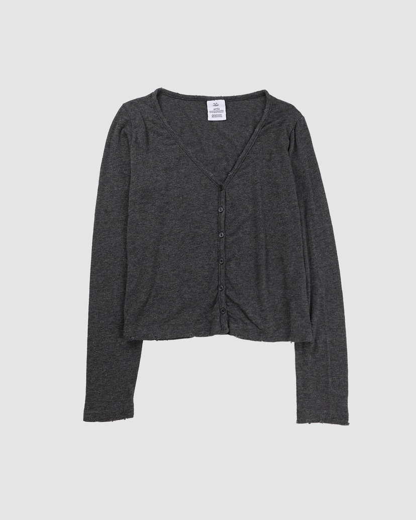 VARY COON/GVR COM.東大門直郵女士新品熱賣長袖T恤復古開衫VARY COON/GVR COM.長袖T恤圖色3墨色