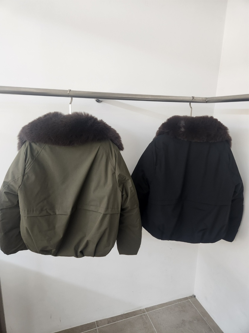 THE OTHER韓國直郵女裝新品休閑熱賣短款棉服可拆卸毛絨THE OTHER短款棉服