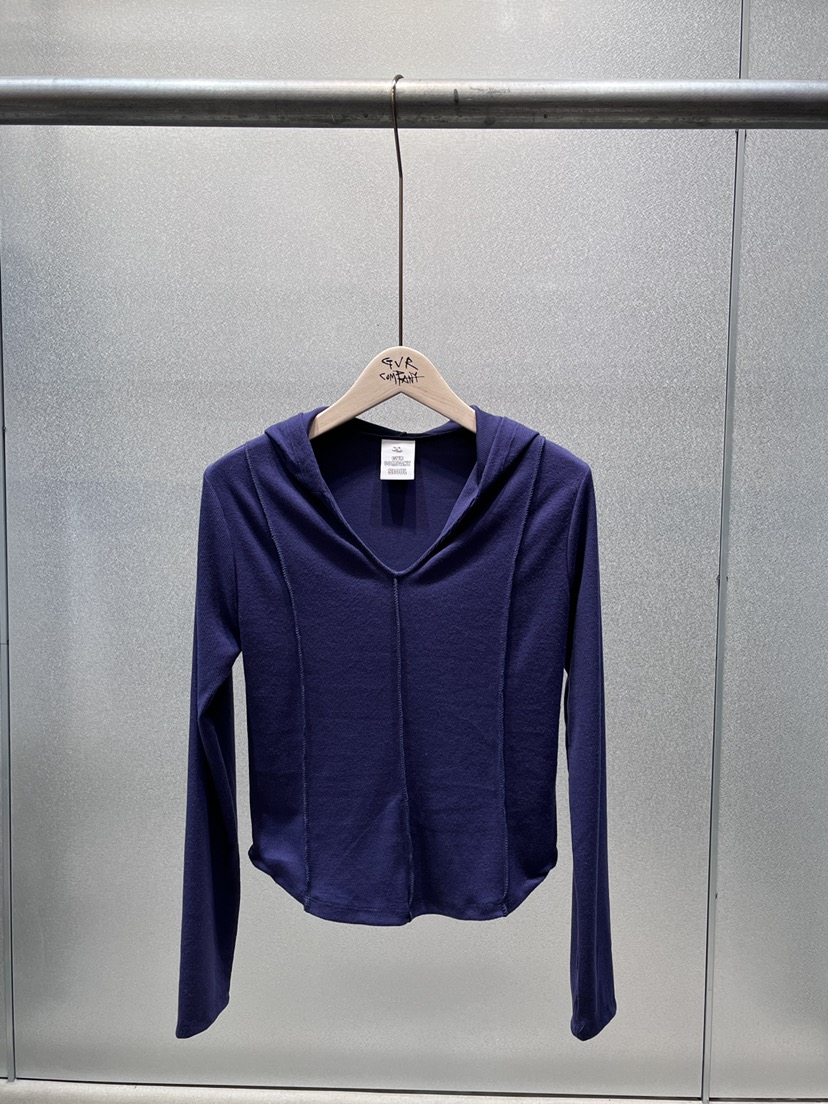 VARY COON/GVR COM.韓國直郵女士新品時尚長袖T恤連帽衫加絨VARY COON/GVR COM.長袖T恤圖色4