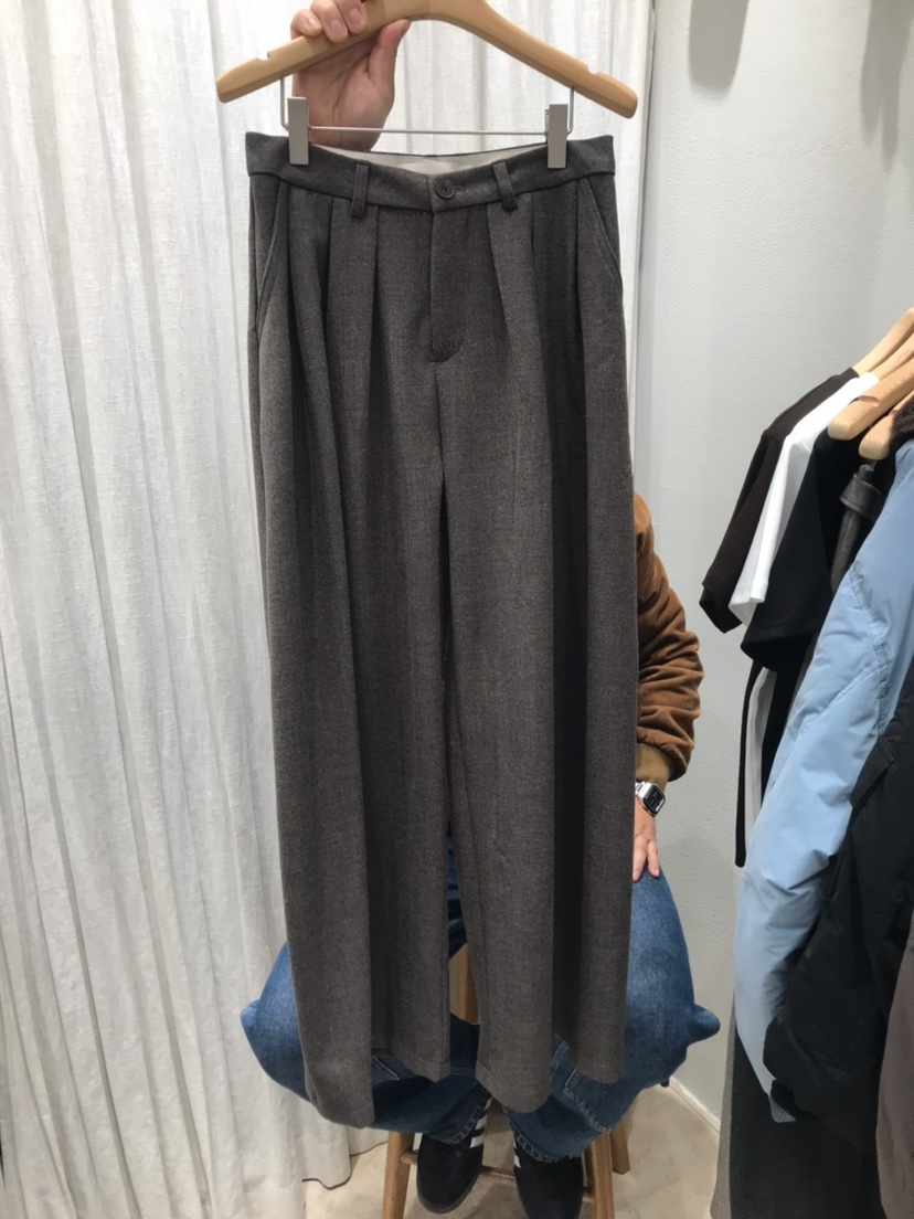 AHOY韓國直郵女士新款時尚推薦熱賣休閑真品休閑褲含腰帶AHOY  CRANAE-2件起休閑褲圖色2