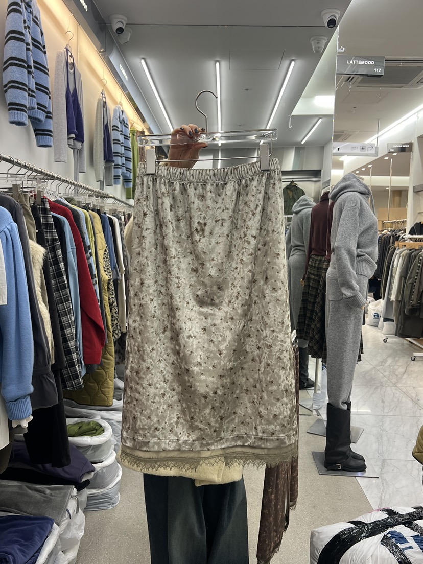LATTEMOOD東大門代購女裝新品人氣真品推薦休閑半身裙中短裙LATTEMOOD半身裙/中短裙圖色1