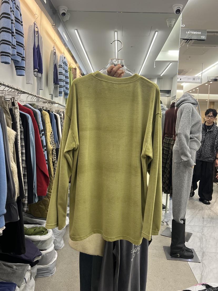 LATTEMOOD東大門實拍女士新品推薦休閑人氣真品時尚長袖T恤LATTEMOOD長袖T恤