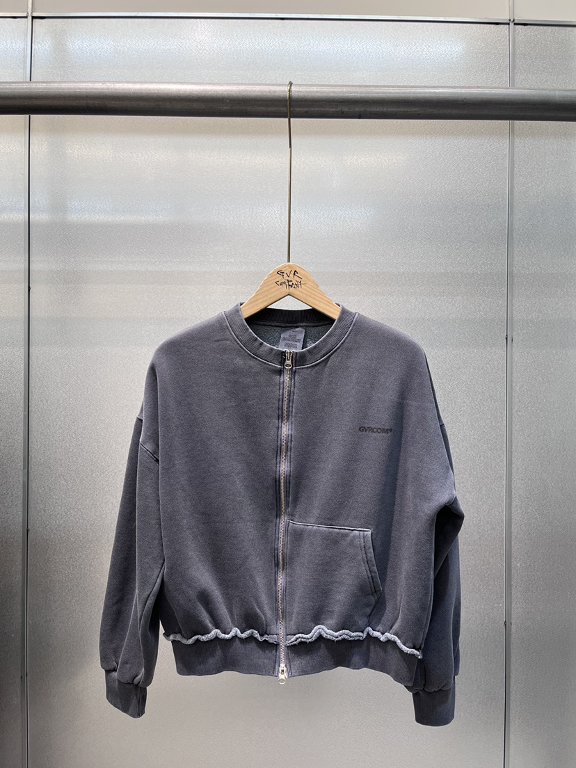 GVR COMPANY/RAWOO東大門實拍女裝新品推薦衛衣拉鏈加絨GVR COMPANY/RAWOO衛衣圖色2