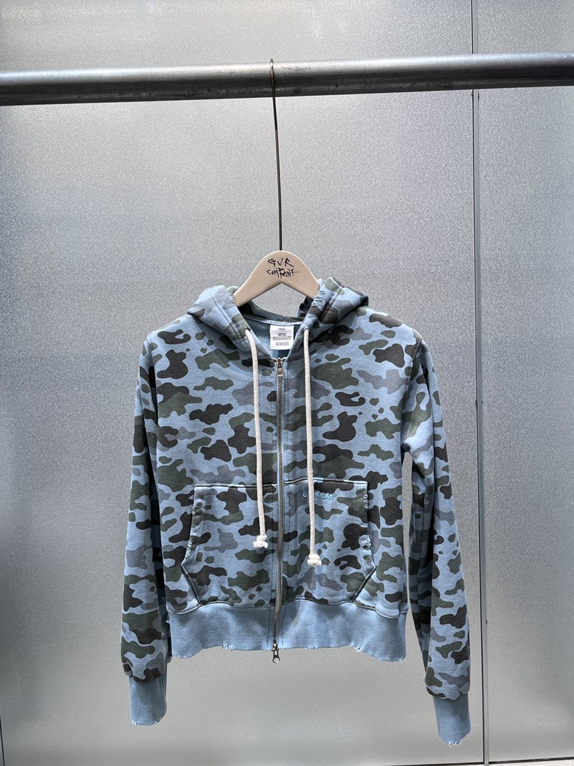 GVR COMPANY/RAWOO東大門實拍女士新款熱賣衛衣拉鏈連帽衫連帽衫加絨迷彩GVR COMPANY/RAWOO衛衣圖色2