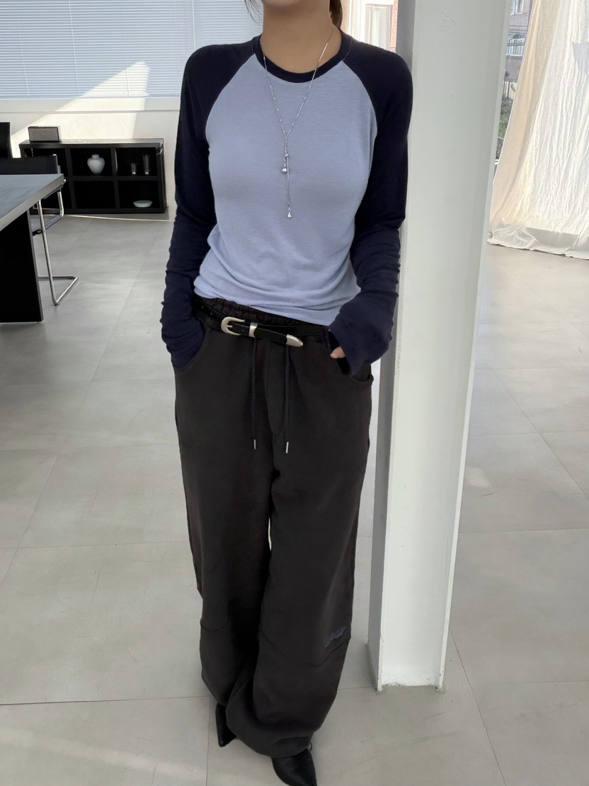 GLITTER韓國直郵女裝新品時尚真品熱賣休閑人氣推薦長袖T恤GLITTER長袖T恤