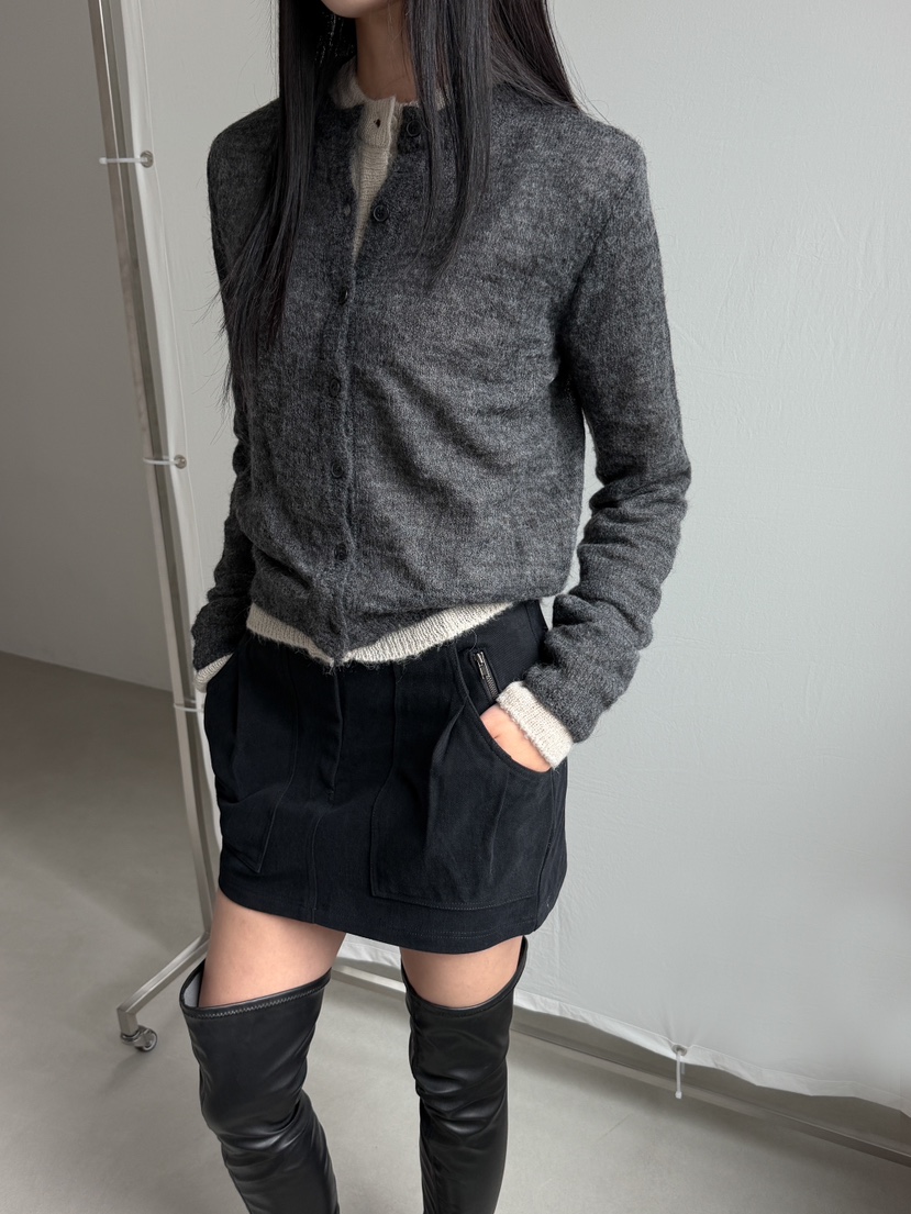 STAGE東大門直郵女士新品人氣熱賣職業時尚推薦休閑短裙口袋STAGE短裙