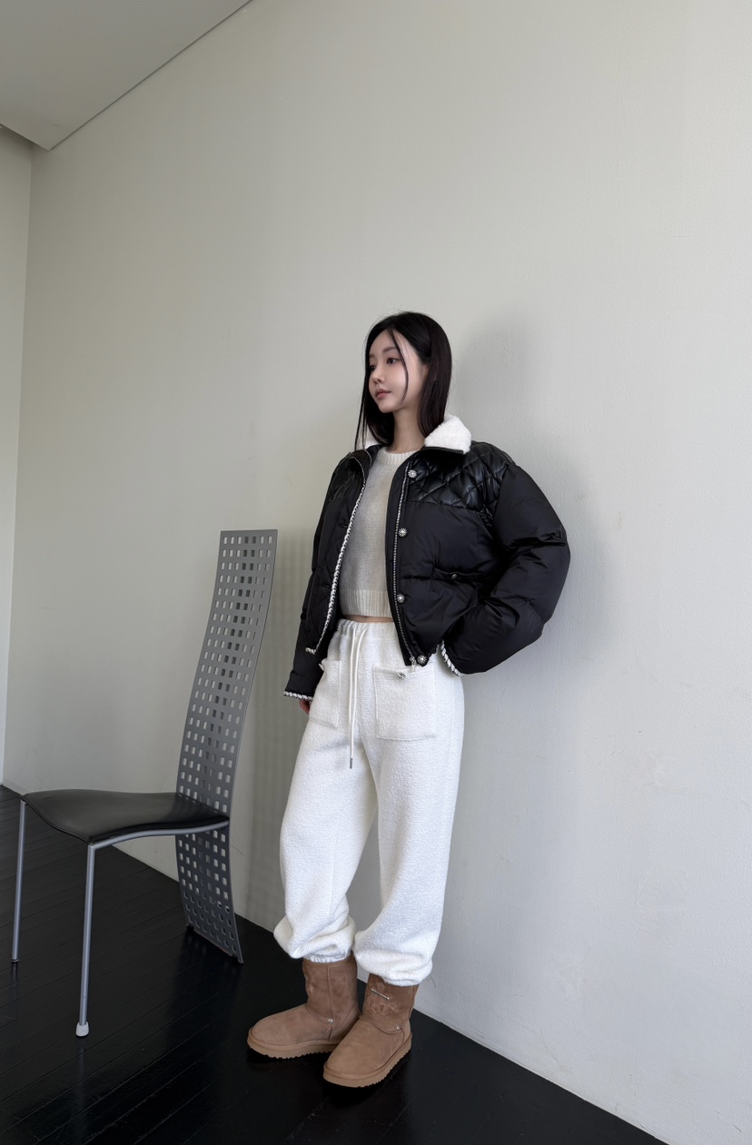 LAVIEU東大門直郵女裝新品推薦休閑熱賣人氣休閑褲口袋珍珠LAVIEU休閑褲