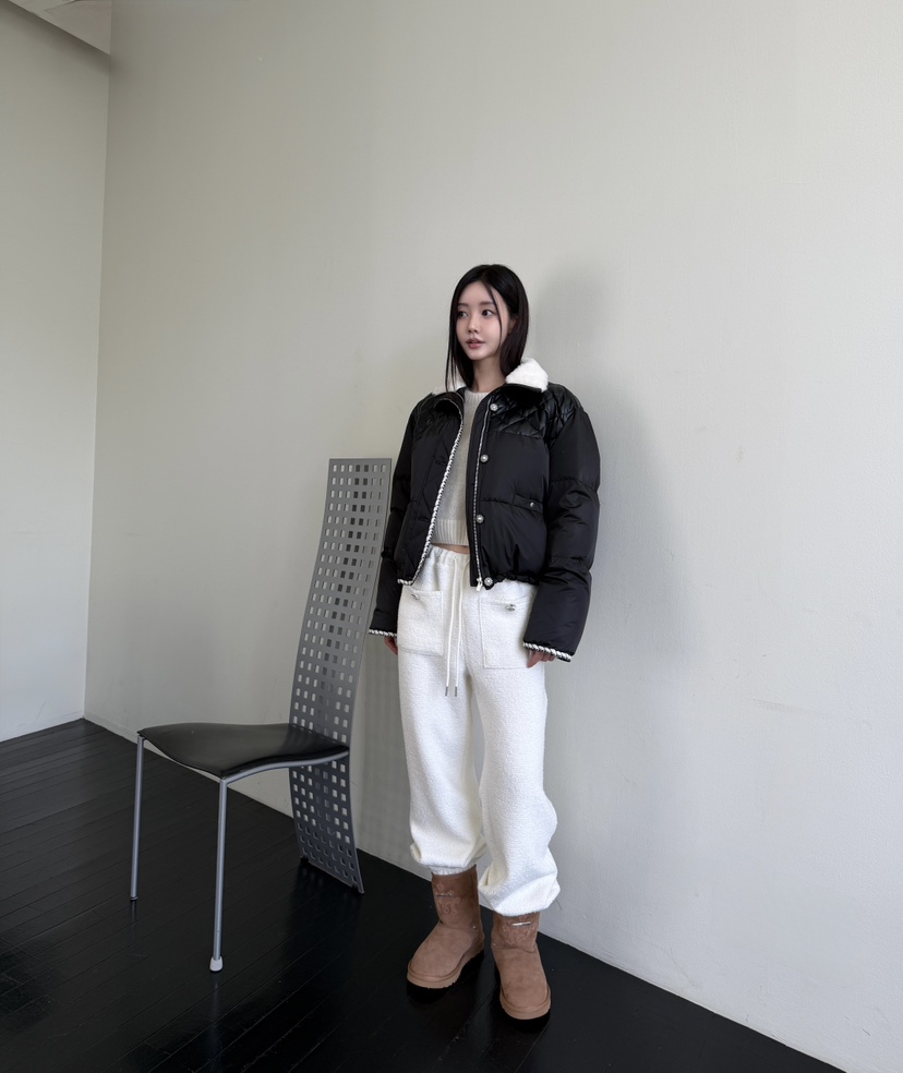 LAVIEU東大門直郵女裝新品推薦休閑熱賣人氣休閑褲口袋珍珠LAVIEU休閑褲