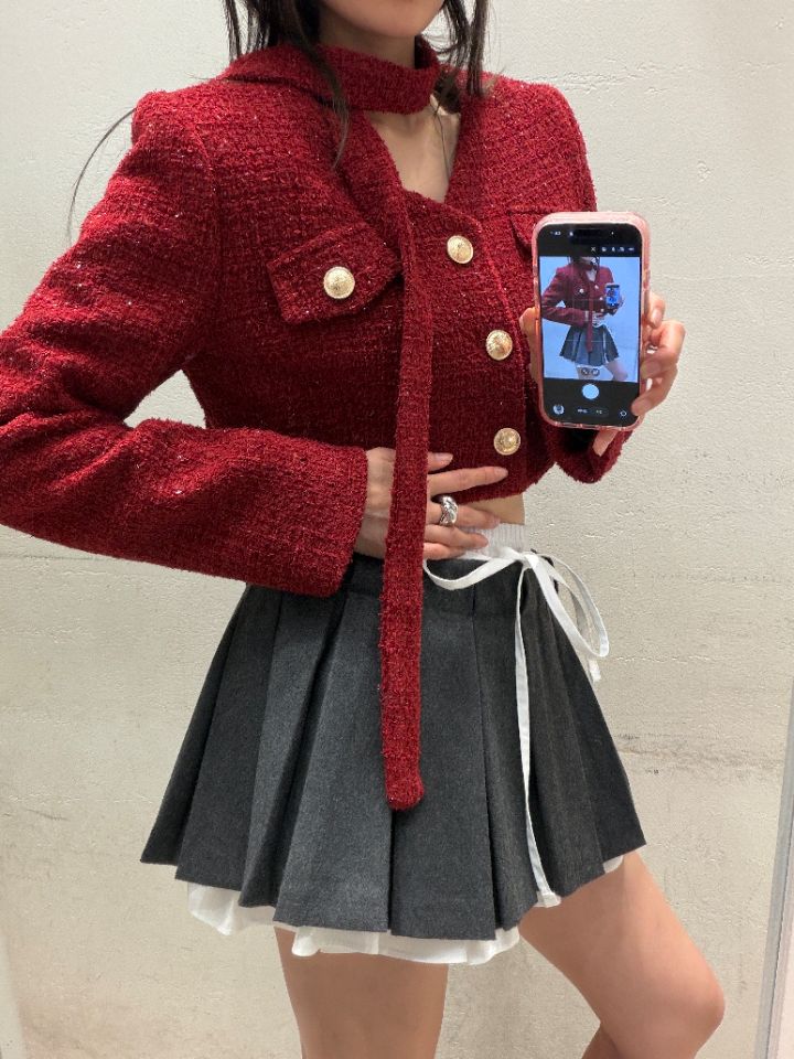 mars東大門實拍女裝新品人氣推薦時尚真品休閑夾克含脖帶mars夾克