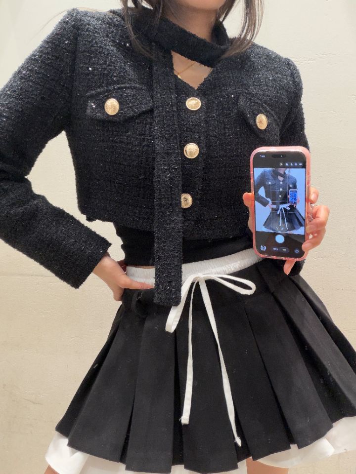 mars東大門實拍女裝新品人氣推薦時尚真品休閑夾克含脖帶mars夾克