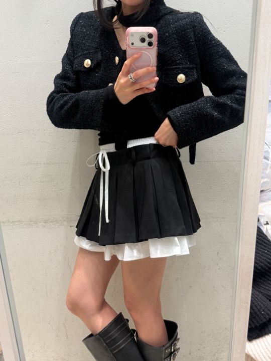 mars東大門實拍女裝新品人氣推薦時尚真品休閑夾克含脖帶mars夾克