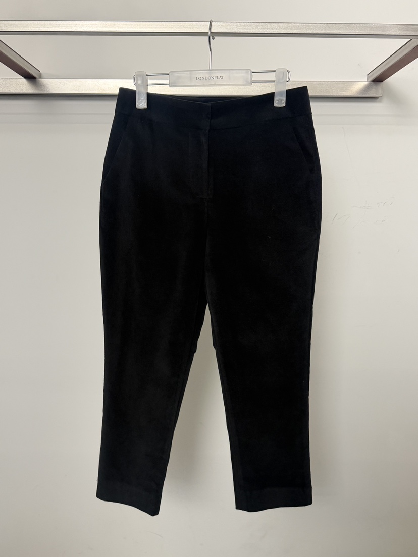LONDON FLAT韓國直郵女士新品時尚熱賣休閑褲七分褲絲絨LONDON FLAT休閑褲