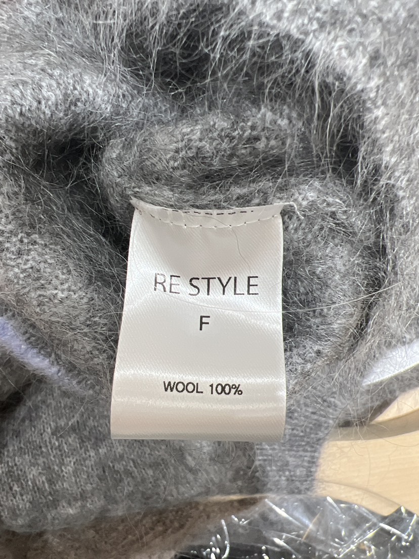 RE STYLE-Q東大門實拍女士新款推薦時尚開衫馬海毛開衫RE STYLE開衫