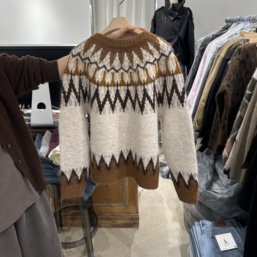 ACKER東大門直郵女裝新品推薦人氣熱賣休閑真品開衫提花開衫Acker開衫