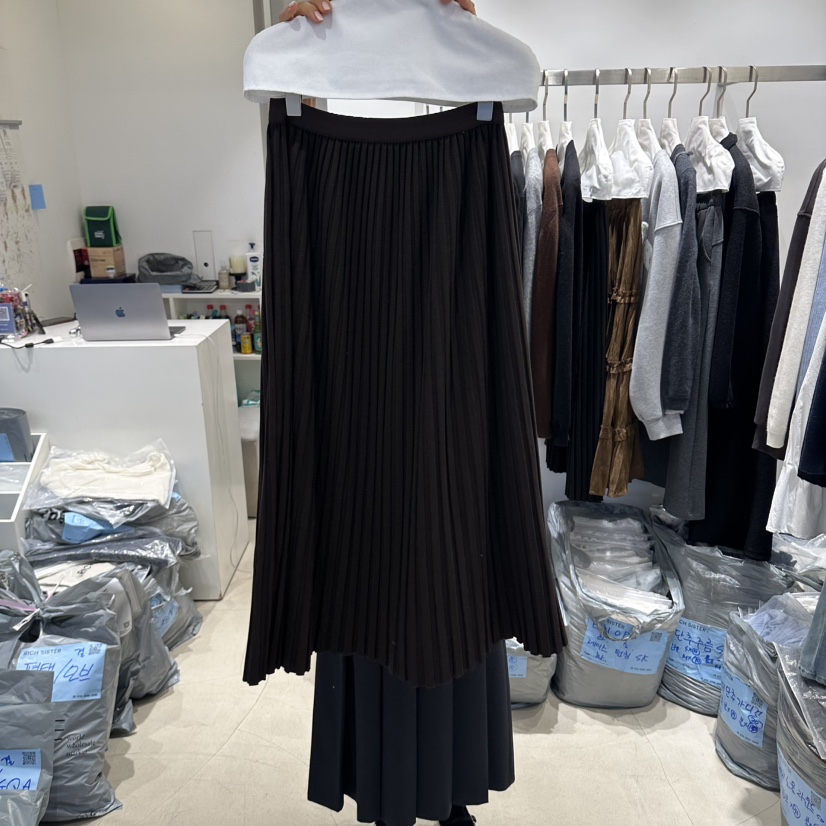 RICH SISTER東大門直郵女裝新品人氣休閑時尚推薦熱賣長裙RICH SISTER長裙圖色2棕色