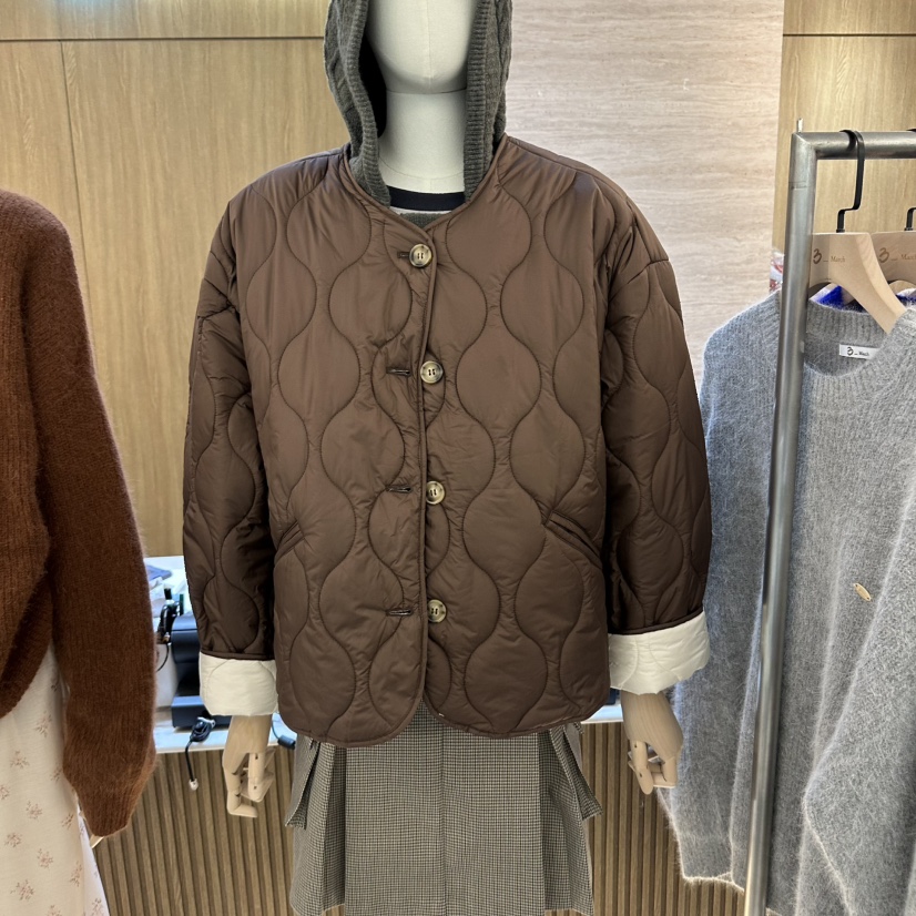 BISHOP/APOINT/3MARCH韓國代購女裝新品推薦短款棉服絎縫BISHOP/APOINT/3MARCH短款棉服圖色2