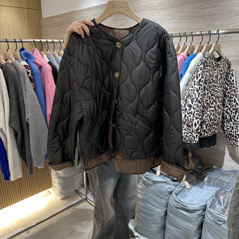 BISHOP/APOINT/3MARCH韓國代購女裝新品推薦短款棉服絎縫BISHOP/APOINT/3MARCH短款棉服圖色3