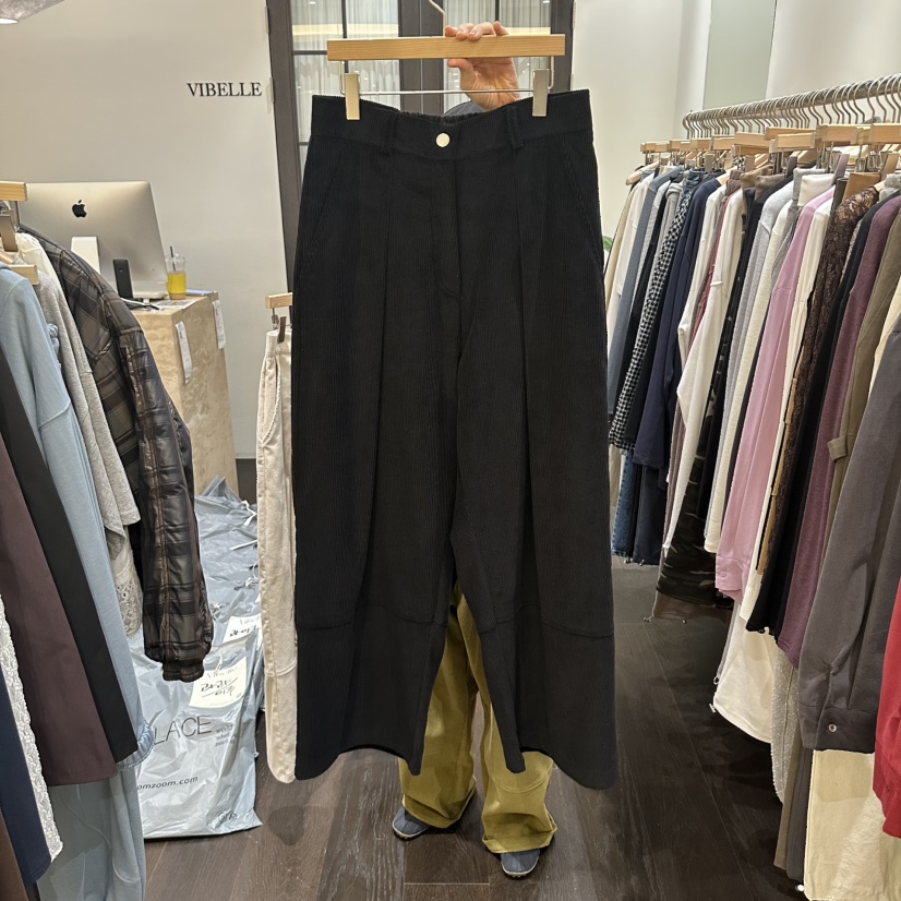 VIBELLE東大門代購女士新品休閑人氣時尚真品休閑褲不含腰帶VIBELLE休閑褲圖色3