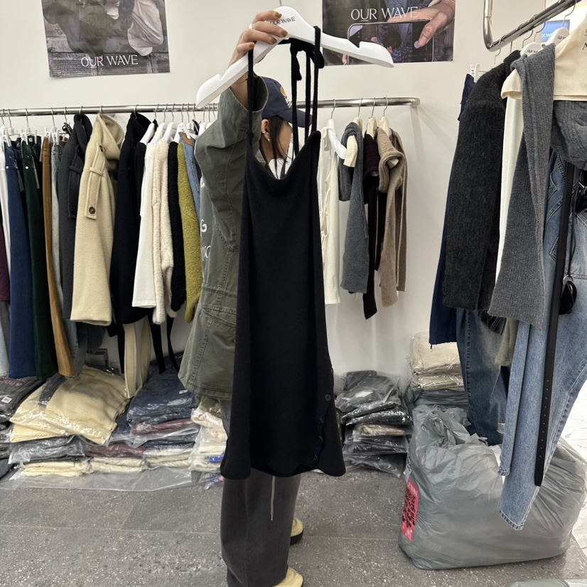 OURWAVE/OUR ROOM東大門實拍女士新品推薦連衣裙不含內搭OURWAVE/OUR ROOM連衣裙圖色3