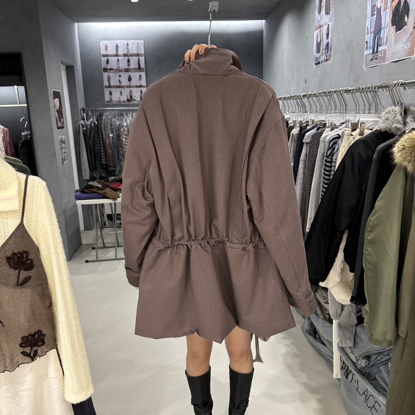 LIMERENCE東大門直郵女裝新款熱賣推薦休閑時尚真品短款大衣LIMERENCE短款大衣