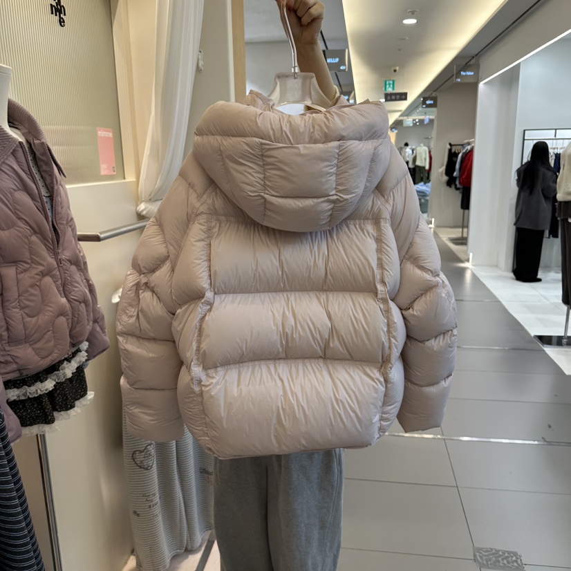 MIMME/LOOKK東大門直郵女裝新品熱賣推薦短款羽絨服兜帽MIMME/LOOKK短款羽絨服