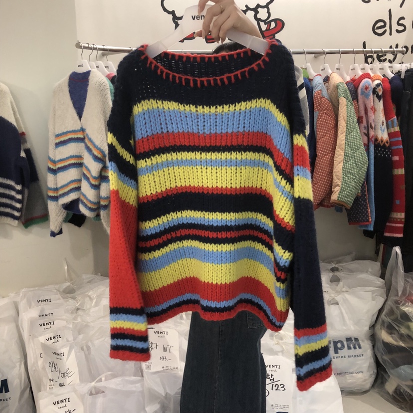 VENTI韓國代購女士新品人氣熱賣推薦時尚休閑真品毛衣VENTI毛衣圖色2