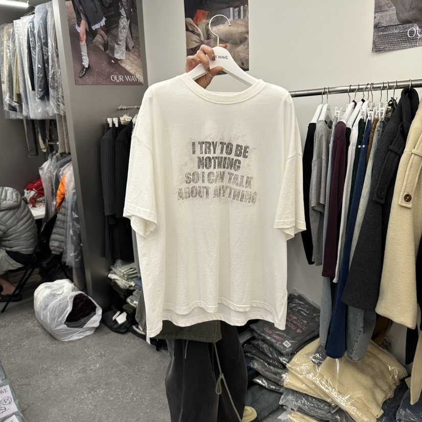 OURWAVE/OUR ROOM東大門代購女裝新品人氣休閑真品熱賣T恤OURWAVE/OUR ROOMT恤圖色1