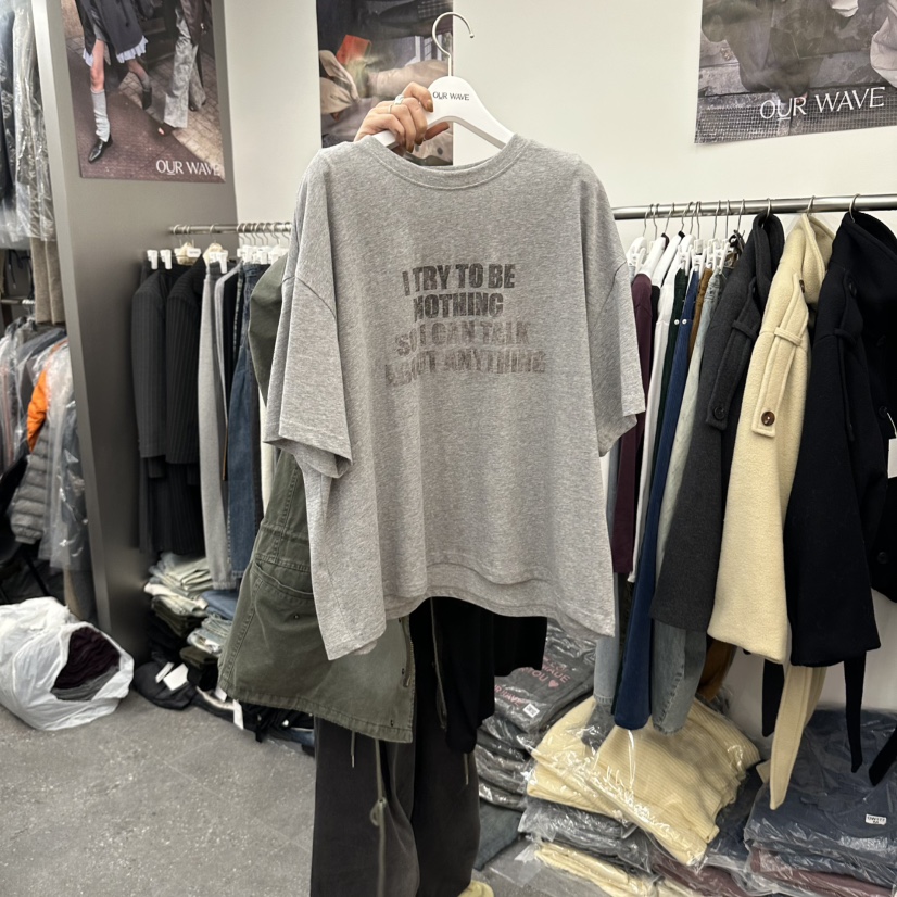 OURWAVE/OUR ROOM東大門代購女裝新品人氣休閑真品熱賣T恤OURWAVE/OUR ROOMT恤圖色2