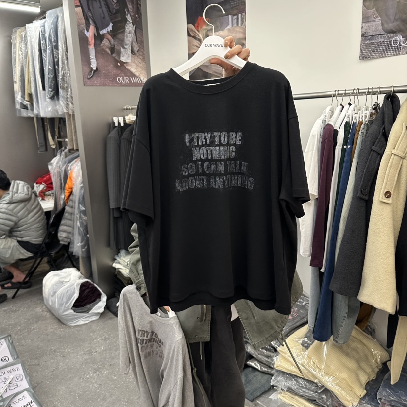 OURWAVE/OUR ROOM東大門代購女裝新品人氣休閑真品熱賣T恤OURWAVE/OUR ROOMT恤圖色3