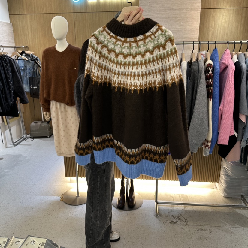 BISHOP/APOINT/3MARCH東大門代購女士新品休閑毛衣不含內搭北歐BISHOP/APOINT/3MARCH毛衣