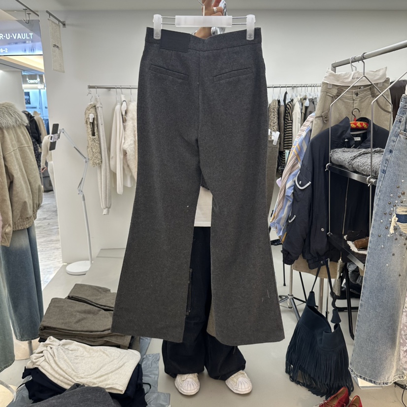 R U VAULT東大門代購女士新款休閑真品時尚休閑褲細羊毛R U VAULT休閑褲