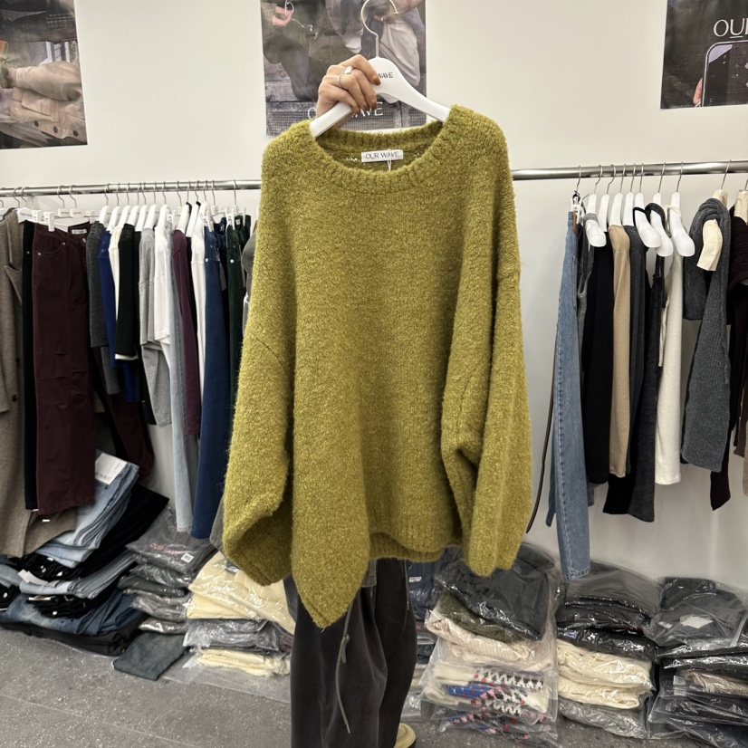 OURWAVE/OUR ROOM韓國代購女士新品真品時尚推薦休閑毛衣OURWAVE/OUR ROOM毛衣圖色2
