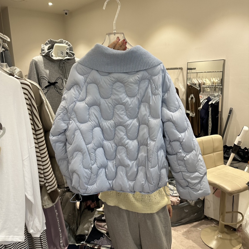 MIMME/LOOKK東大門實拍女裝新品真品人氣推薦短款棉服鴨絨MIMME/LOOKK短款棉服