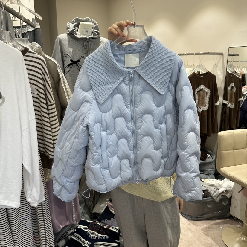 MIMME/LOOKK東大門實拍女裝新品真品人氣推薦短款棉服鴨絨MIMME/LOOKK短款棉服圖色3