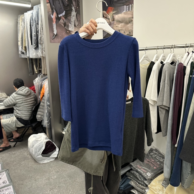 OURWAVE/OUR ROOM東大門實拍女裝新品時尚熱賣休閑推薦T恤OURWAVE/OUR ROOMT恤圖色2