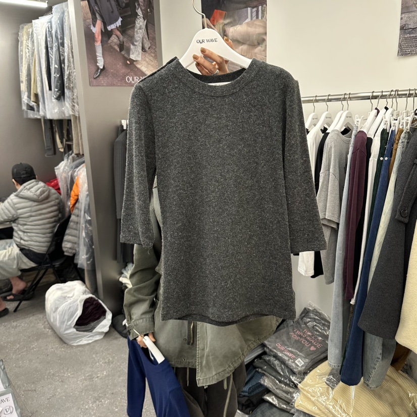 OURWAVE/OUR ROOM東大門實拍女裝新品時尚熱賣休閑推薦T恤OURWAVE/OUR ROOMT恤圖色4