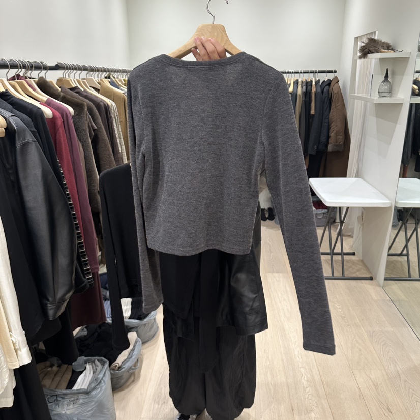 NOTTINGHAM/AVECNOUS/MODEST東大門實拍女裝新品推薦針織衫不含內搭MODEST/NOTTINGHAM針織衫