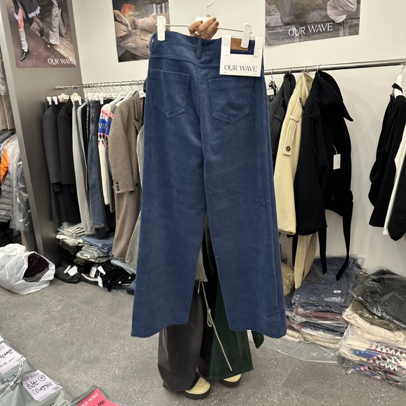 OURWAVE/OUR ROOM韓國直郵女士新品推薦人氣休閑褲燈芯絨OURWAVE/OUR ROOM休閑褲